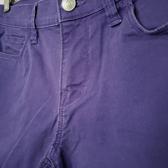 LOFT Modern Skinny purple jean - Picture 2 of 5